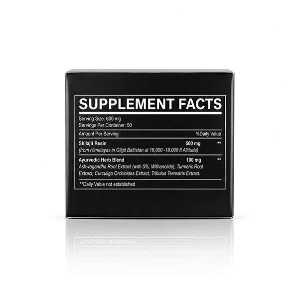 Pure Himalayan Shilajit Resin · 60% Fulvic Acid · Lab Tested · UK Stock